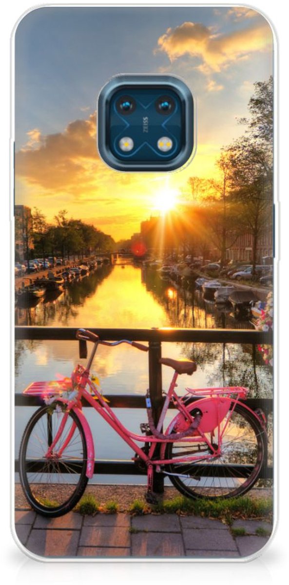 Nokia XR20 Siliconen Back Cover Amsterdamse Grachten