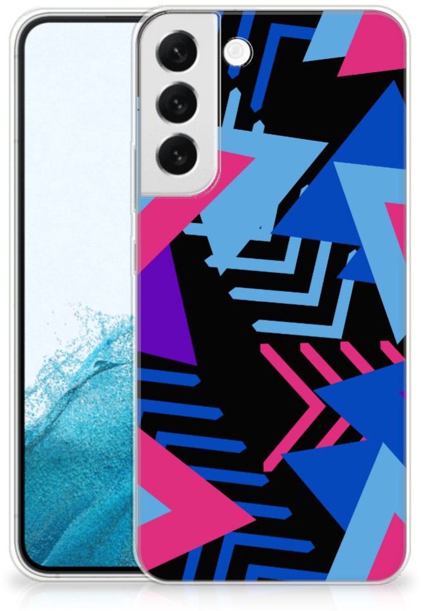 Samsung Galaxy S22 Plus TPU Hoesje Funky Triangle