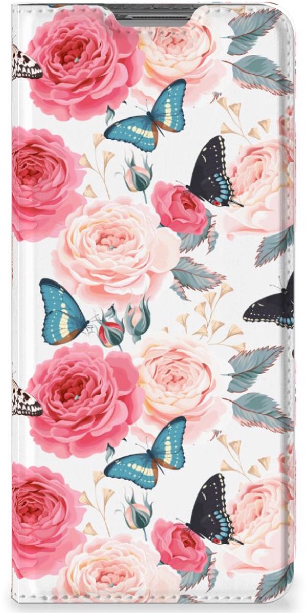 OPPO Find X5 Smart Cover Butterfly Roses