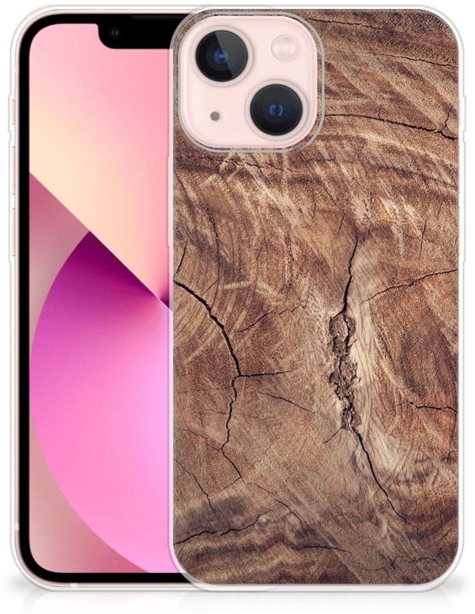 TPU Hoesje voor iPhone 13 mini Bumper Hoesje Tree Trunk