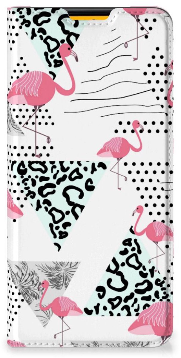 Samsung Galaxy M52 Hoesje maken Flamingo Triangle