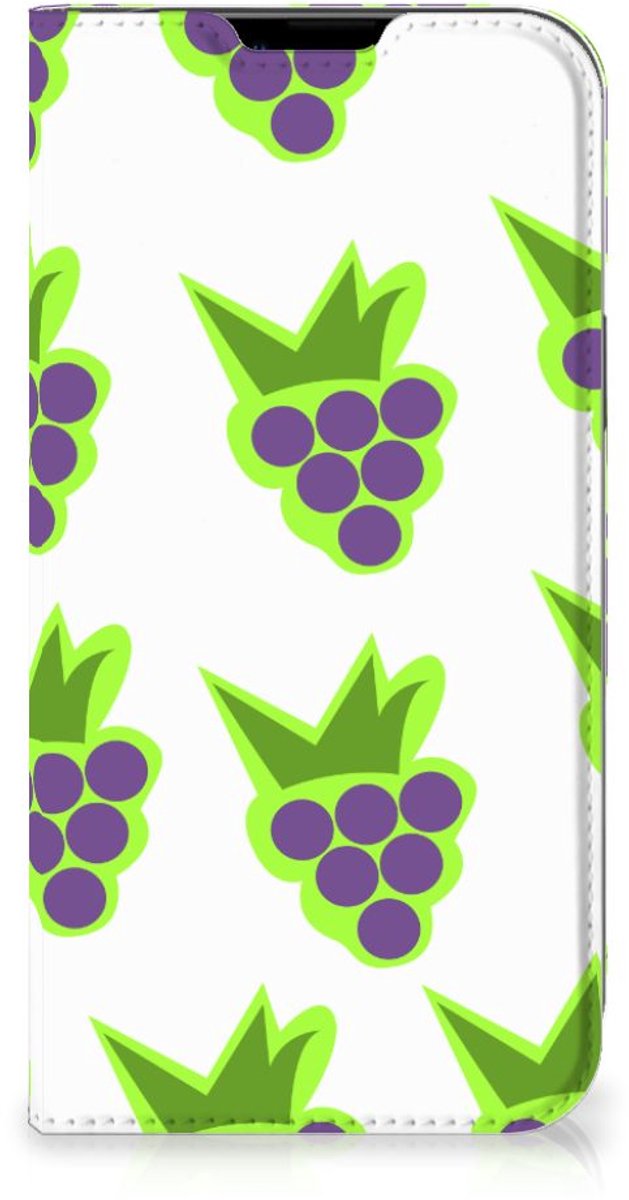 Apple iPhone 14 Plus Flip Style Cover Druiven