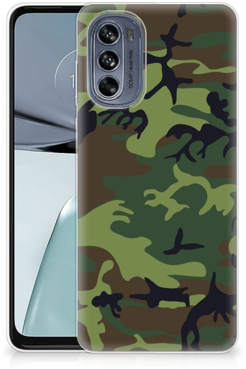 Motorola Moto G62 5G TPU bumper Army Dark