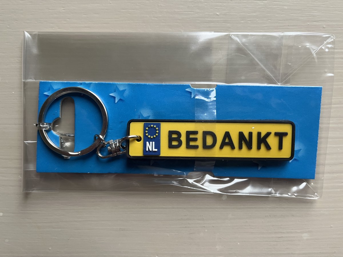 Sleutelhanger Miko - Bedankt!