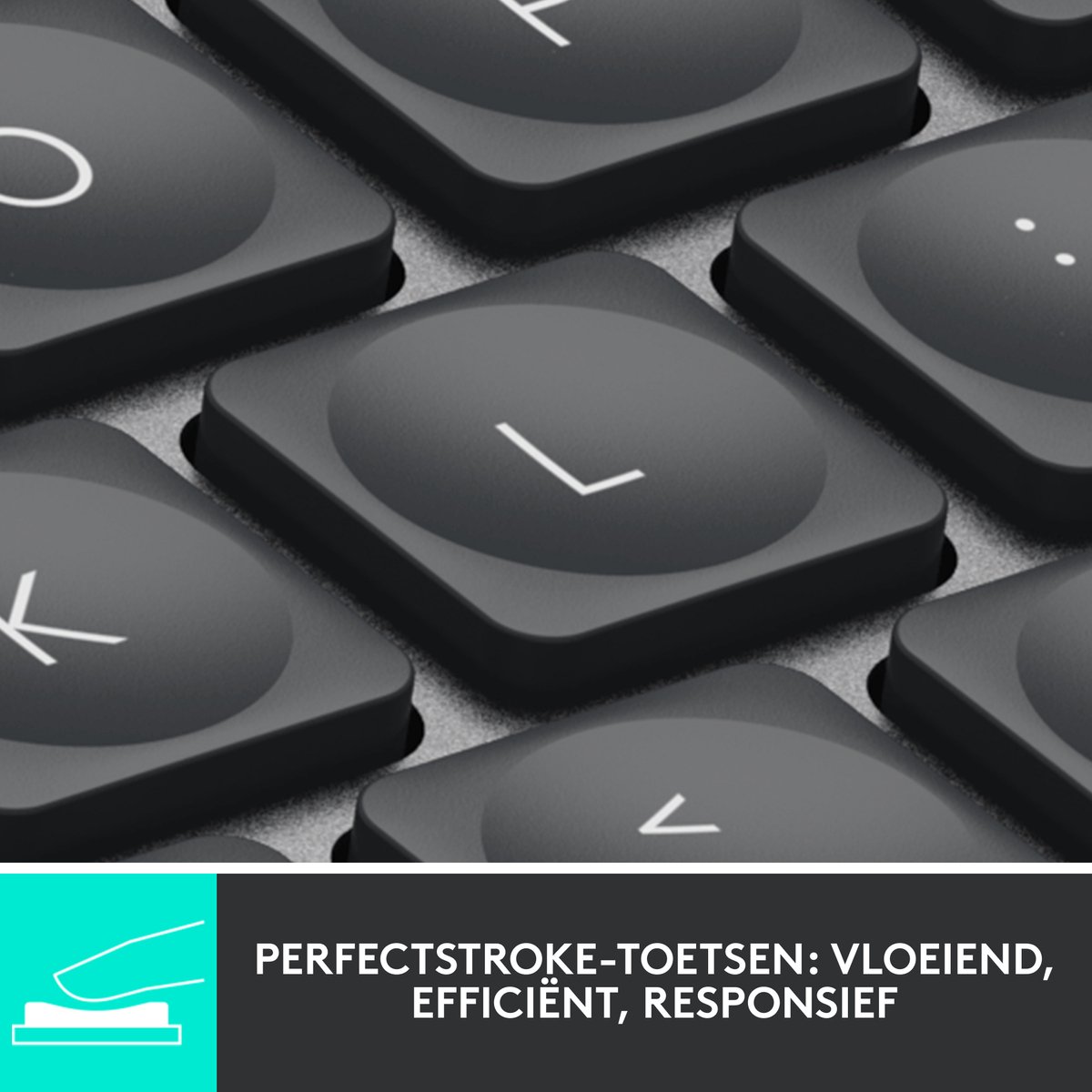 Logitech MX KEYS Mini - Draadloos Bluetooth Toetsenbord - QWERTY ISO - Graphite — afbeelding 3