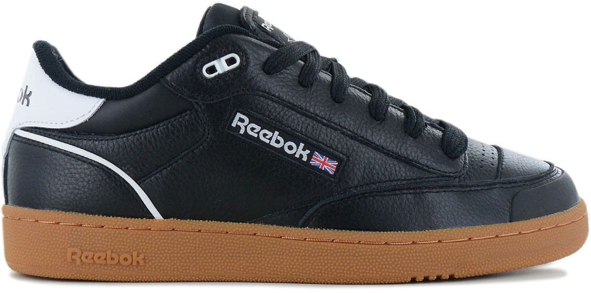 Reebok Club C Bulc Leather Heren Sneakers Schoenen Leer 100033925 Zwart