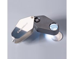Inslag-Lichtloep met 10x vergroting