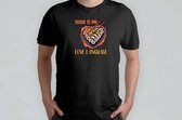 Sushi is My Love Language - T Shirt - Japanese - Anime - Vibes - KawaiiCulture - MangaMagic - OtakuWorld - SakuraSeason - Japanse - KawaiiCultuur - OtakuWereld - SamuraiGeest - Funny - Sushi