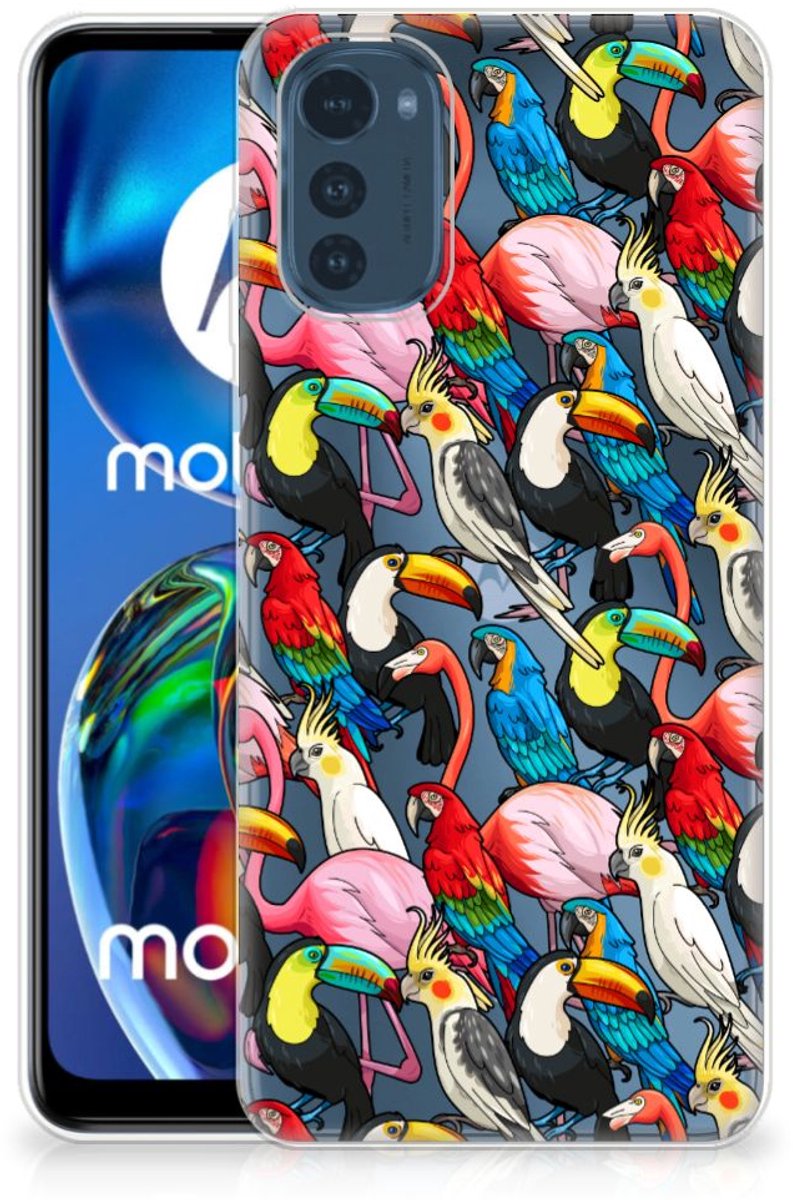 Motorola Moto E32/E32s TPU Hoesje Birds