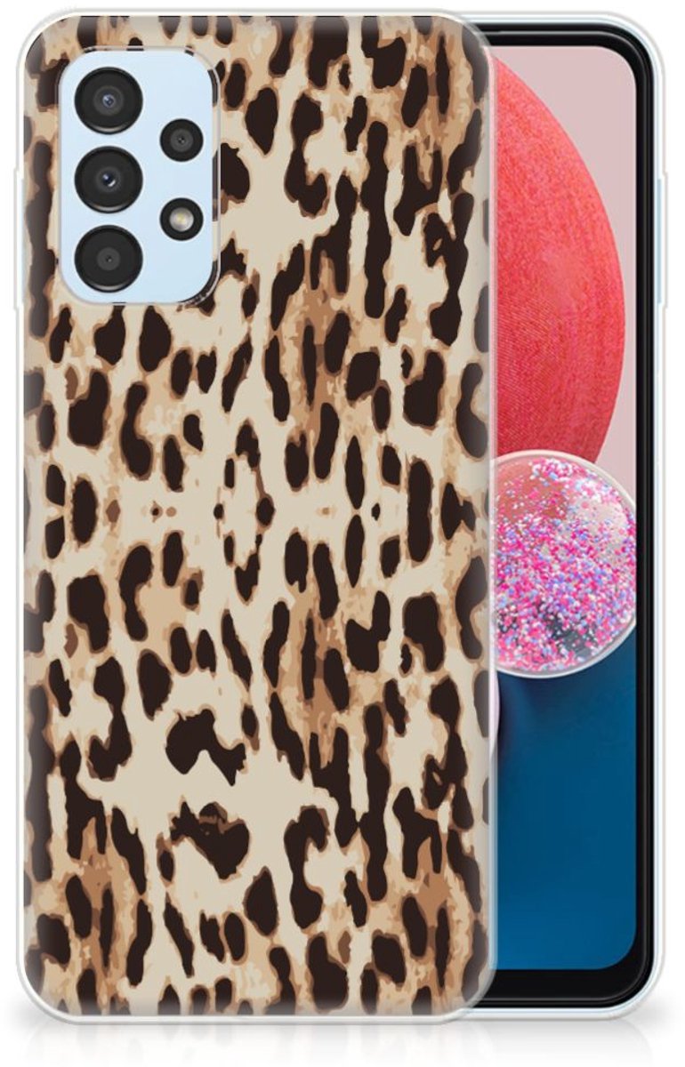 Samsung Galaxy A13 4G TPU Hoesje Leopard