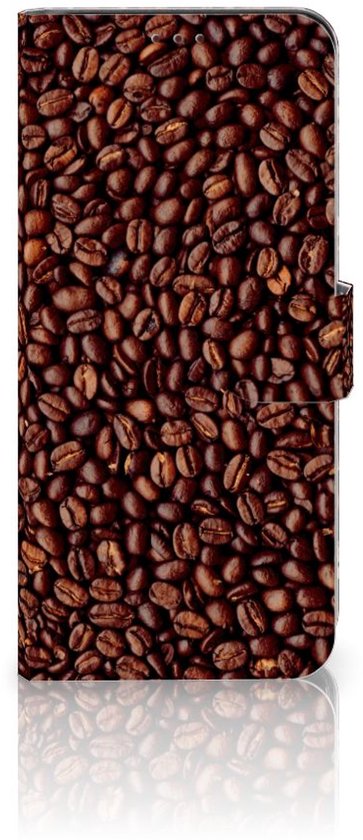 PU Premium Housse pour OnePlus Nord 2 5G Portefeuille Grains De Café