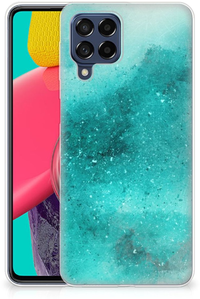 Hoesje maken Samsung Galaxy M53 Painting Blue