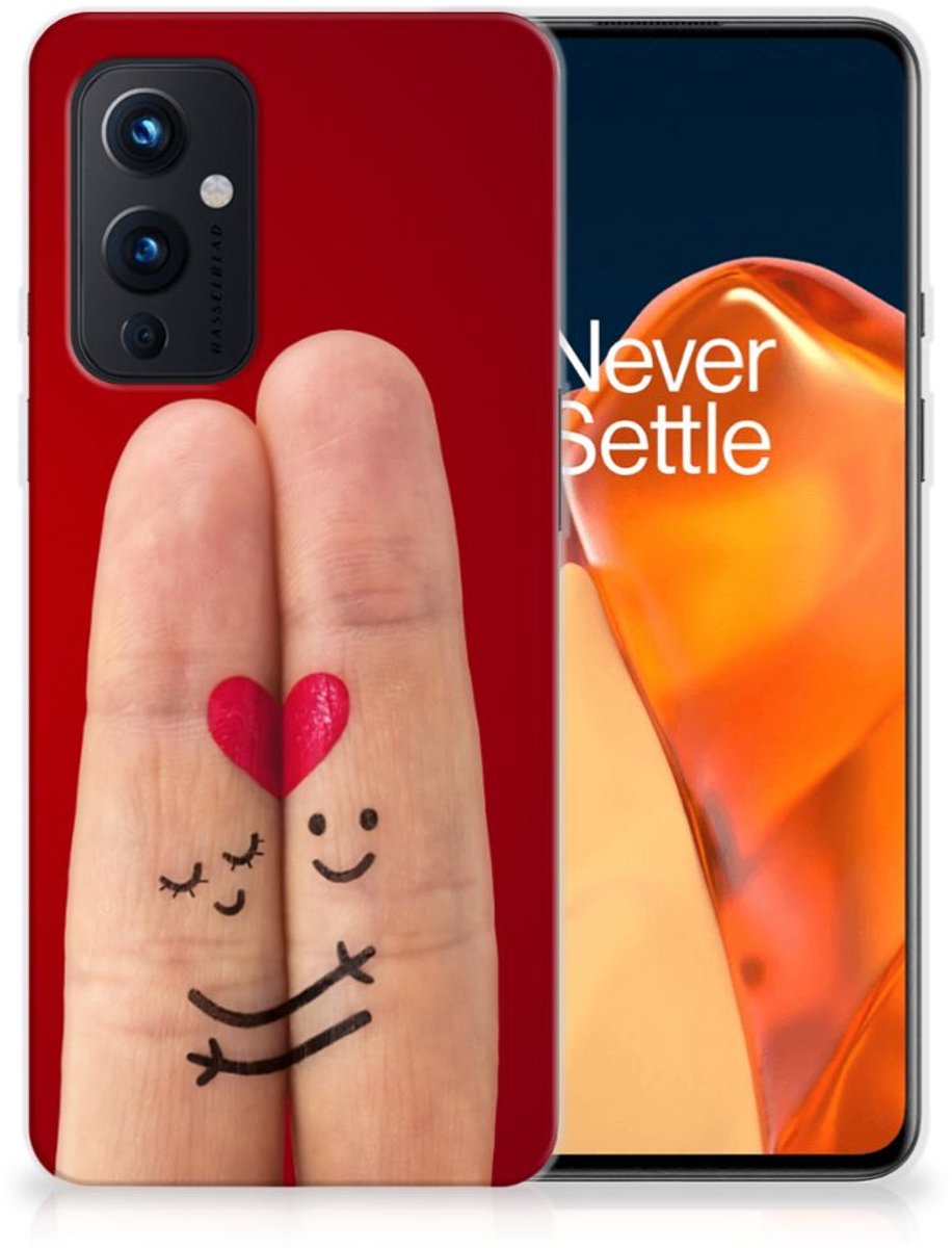 Back Cover voor OnePlus 9 Silicone Back Cover Liefde - Origineel Romantisch Cadeau