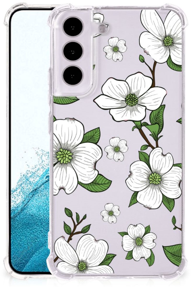 Samsung Galaxy S22 Case Dogwood Flowers
