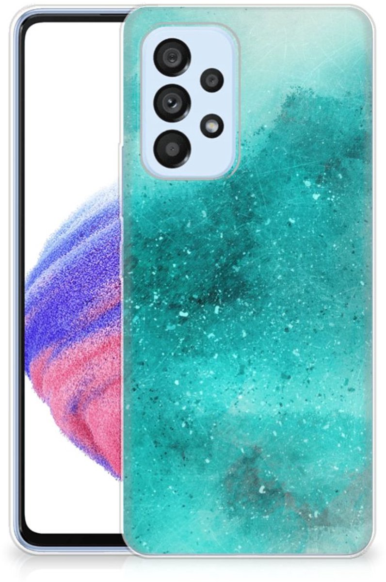 Hoesje maken Samsung Galaxy A53 5G Painting Blue