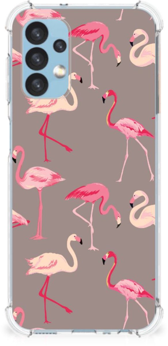 Samsung Galaxy A13 (4G) Case Anti-shock Flamingo