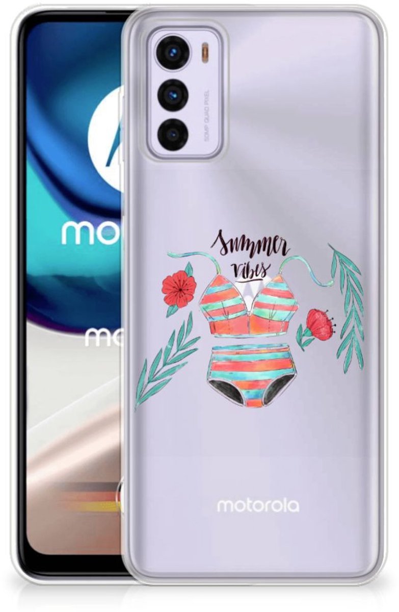 Motorola Moto G42 Telefoonhoesje met Naam Boho Summer