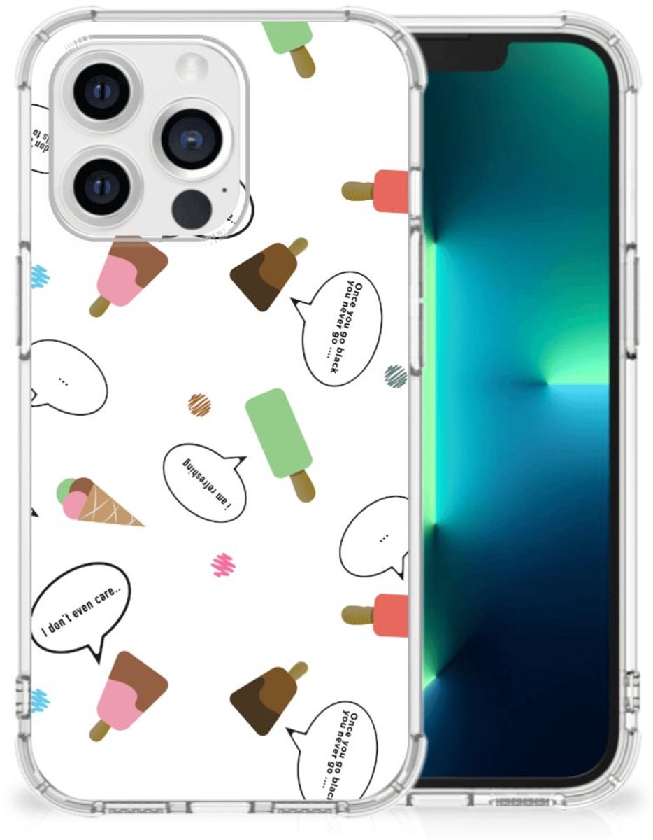 Apple iPhone 13 Pro Beschermhoes IJsjes