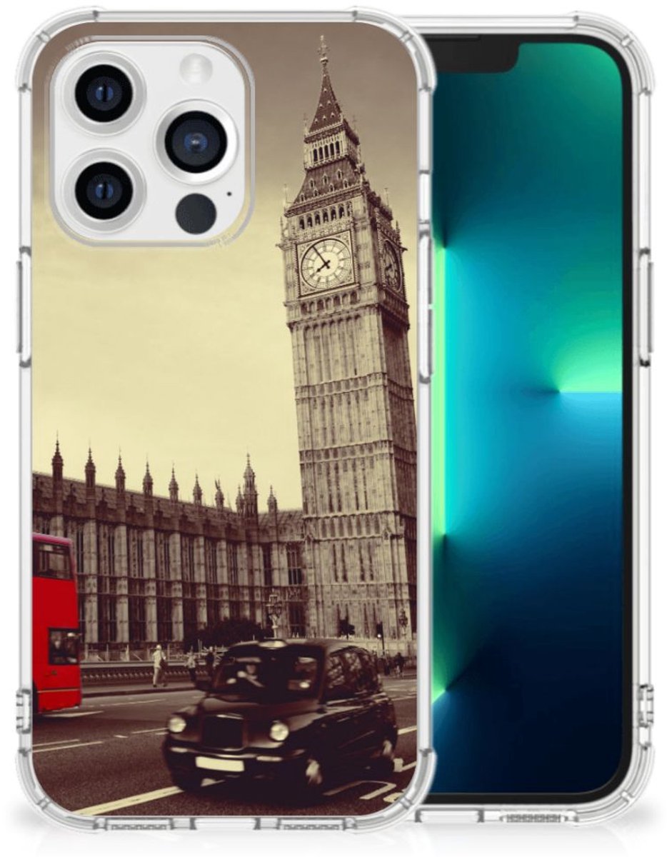 Apple iPhone 13 Pro Telefoonhoesje met valbescherming Londen