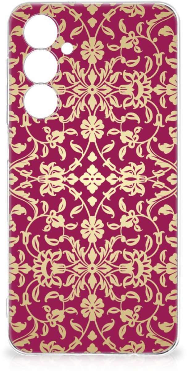 Siliconen Hoesje Samsung Galaxy A54 5G Barok Pink