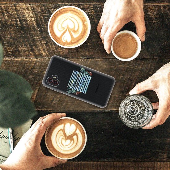 Coque Smartphone pour Samsung Galaxy Xcover 6 Pro Coque Boho Beach