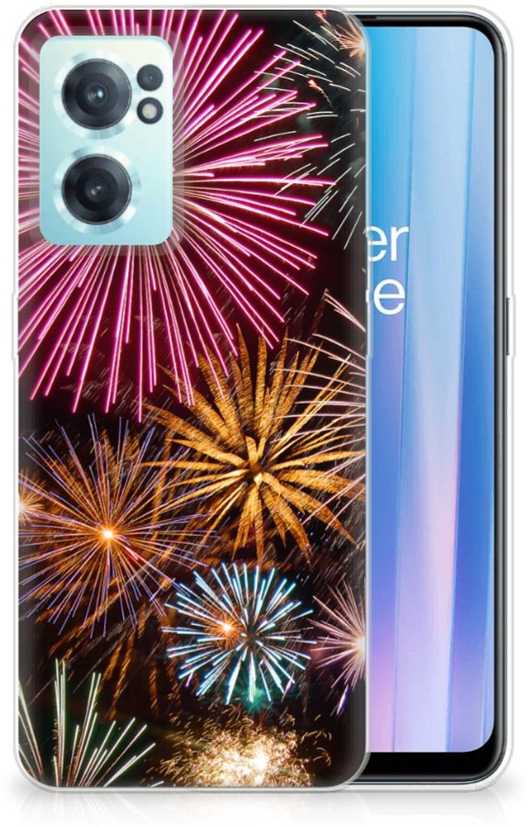OnePlus Nord CE 2 5G Silicone Back Cover Vuurwerk