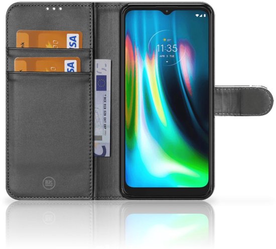 Flip Housse Motorola Moto G9 Play | E7 Plus Portefeuille Yeux Crâne