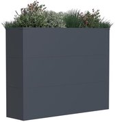 IVOL Plantenbak - 100 x 25 x 77 cm - Antraciet