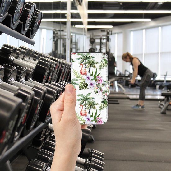 Coque Téléphone iPhone 13 Pro Protection Téléphone Palms Flamingo