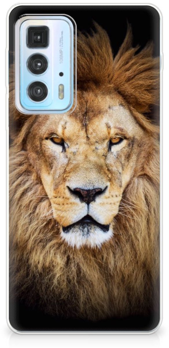 Motorola Edge 20 Pro TPU Hoesje Leeuw