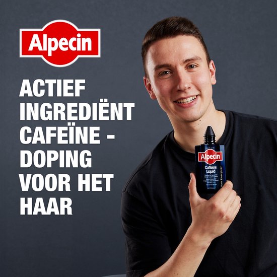Alpecin Cafeïne Liquid Hair Tonic 2x 200ml | Voorkomt haaruitval en ondersteunt de haargroei | Voor alle haar en hoofdhuid types