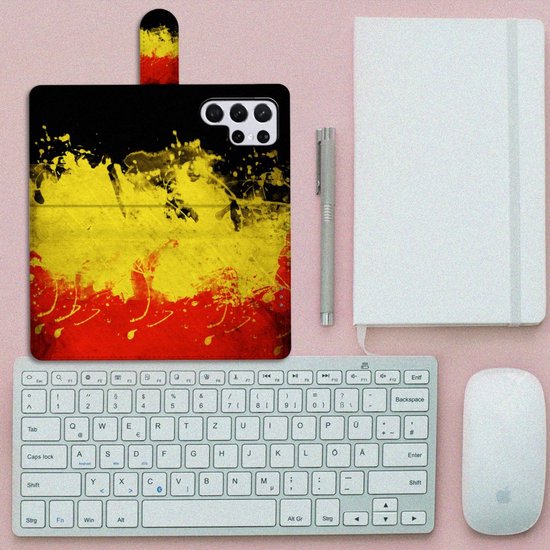 Etui Portefeuille Samsung Galaxy S22 Ultra Smartphone Case België