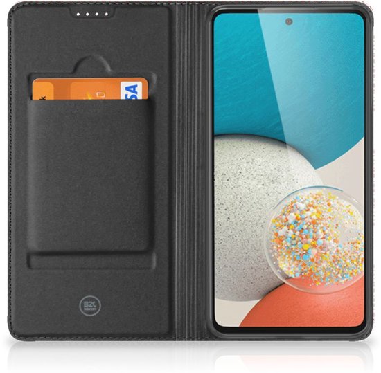 Coque Smartphone Samsung Galaxy A53 Coque Mobile Motif Orange