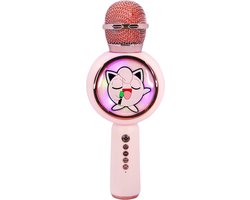 Pokémon Jigglypuff - draadloze karaoke microfoon voor kinderen - oplichtend LED display - speaker - stemvervorming