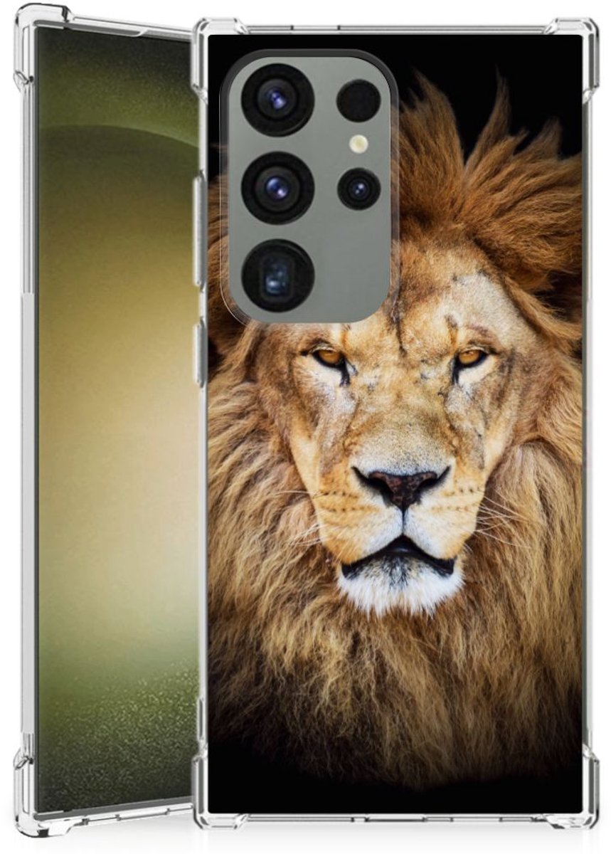 Samsung Galaxy S24 Ultra Case Anti-shock Leeuw