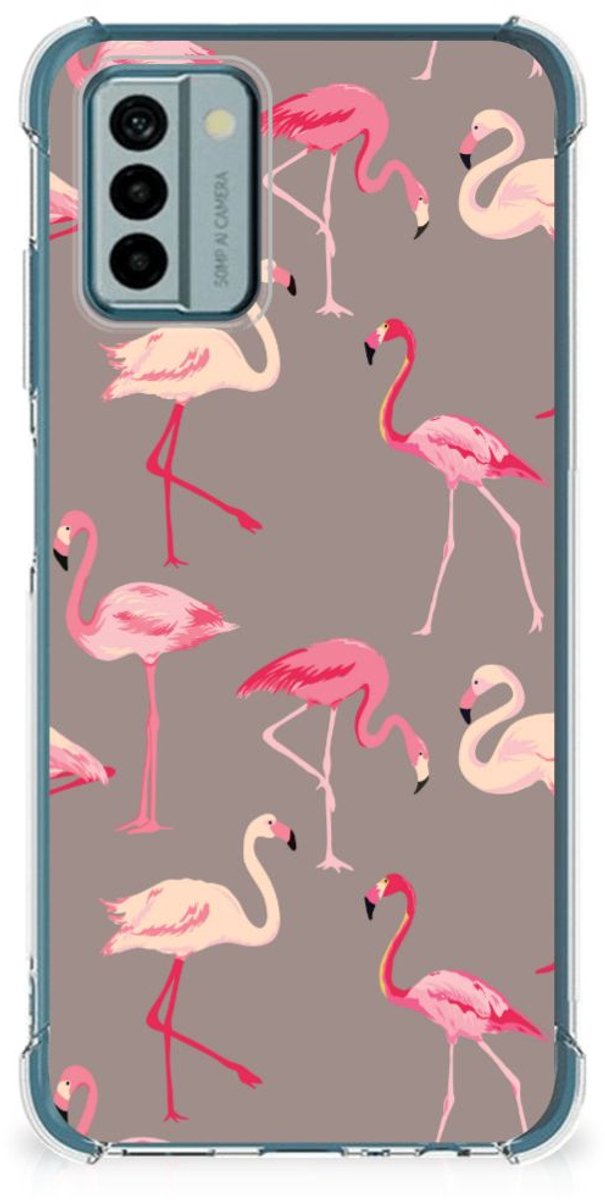 Nokia G22 Case Anti-shock Flamingo