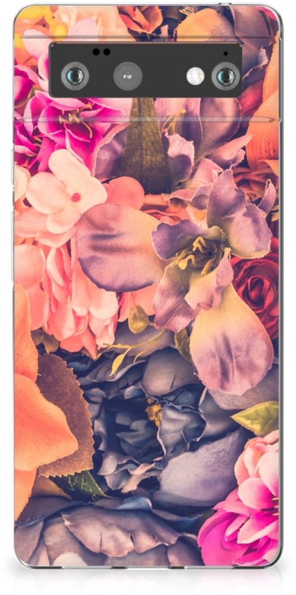 Google Pixel 6 TPU Case Bosje Bloemen