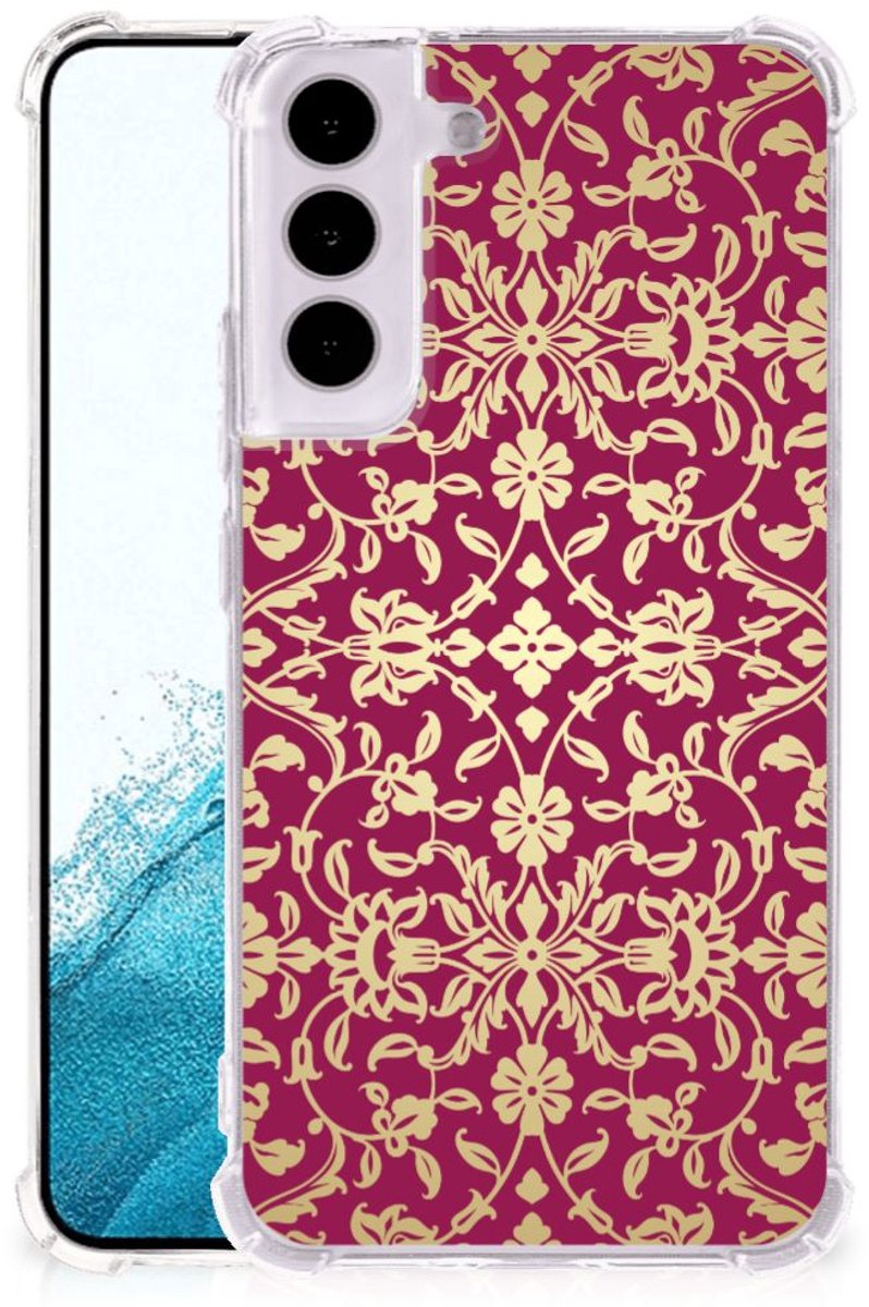 Anti Shock Case Samsung Galaxy S22 Barok Pink
