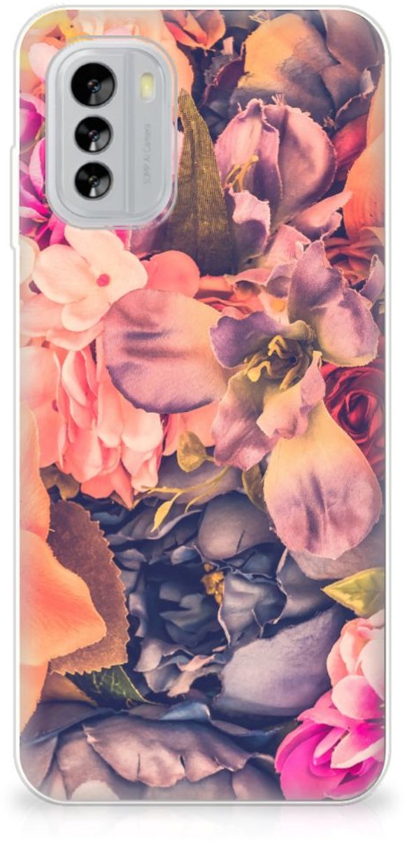 TPU Hoesje voor Nokia G60 TPU Case Bosje Bloemen