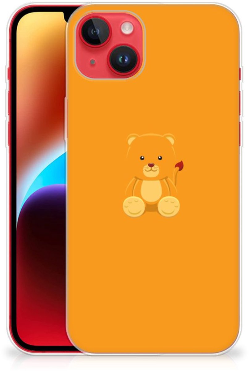 iPhone 14 Plus Telefoonhoesje met Naam Baby Beer