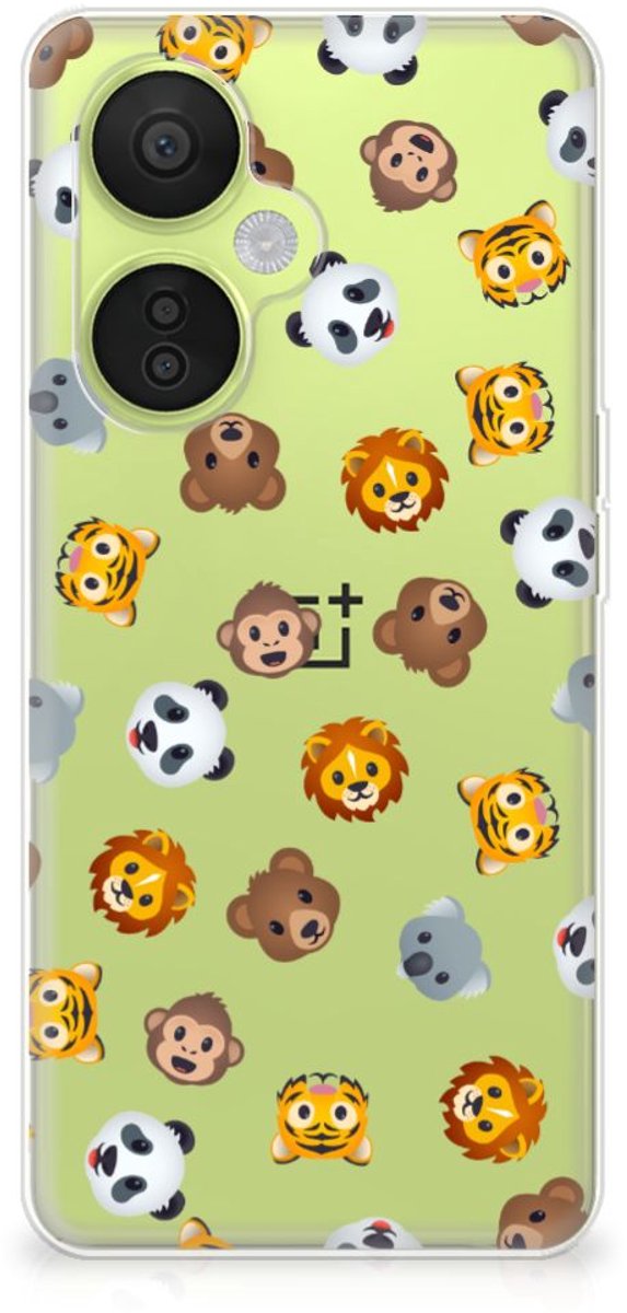 TPU bumper voor OnePlus Nord CE 3 Lite Dieren Emojis