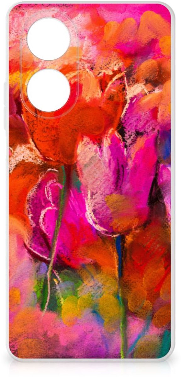 Hoesje maken OPPO A58 4G Tulips