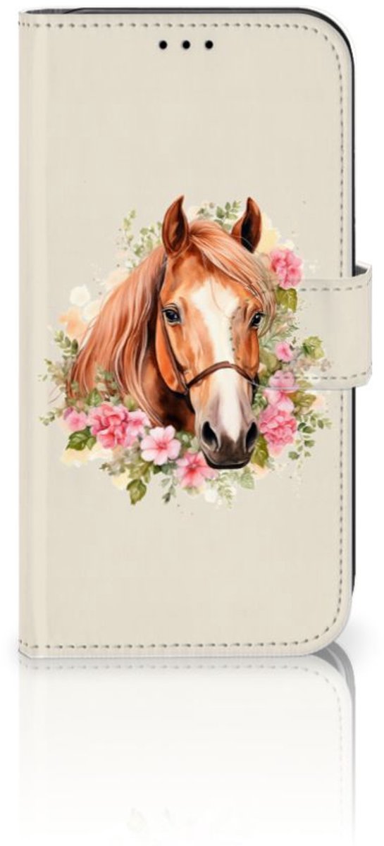 Telefoonhoesje met Pasjes voor Apple iPhone 11 Paard