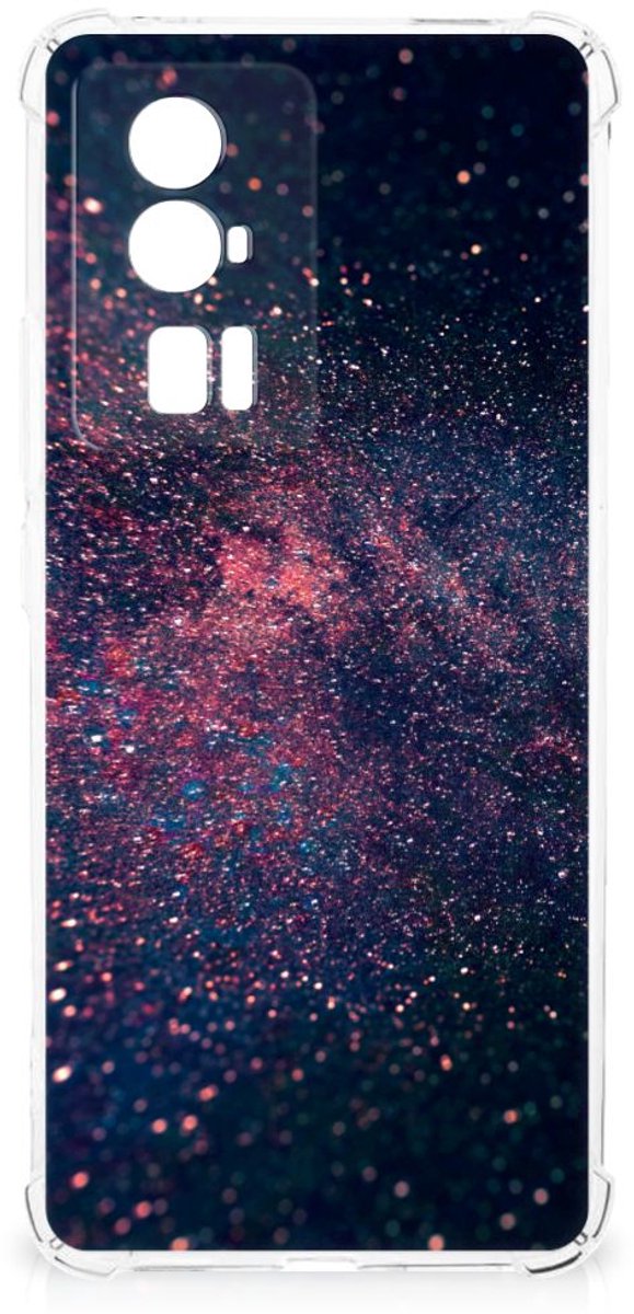 Back Cover voor Xiaomi Poco F5 Pro Shockproof Case Stars