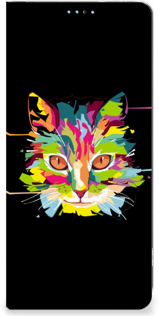 OPPO A98 5G Magnet Case Cat Color