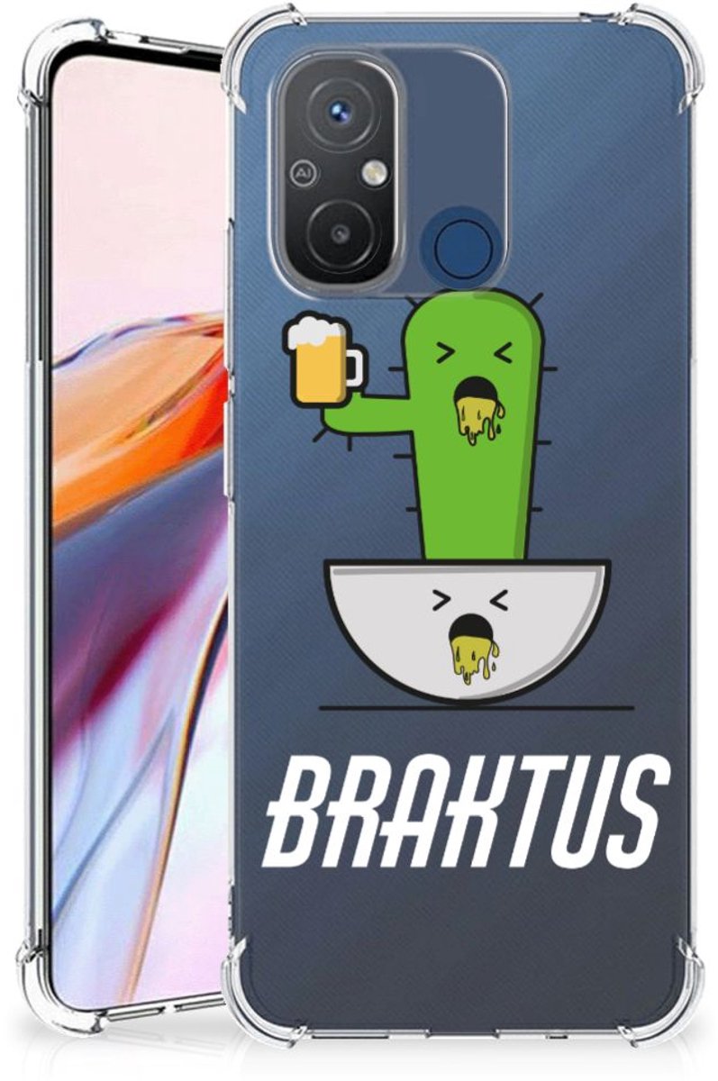 Xiaomi Redmi 12C Stevig Bumper Hoesje Braktus