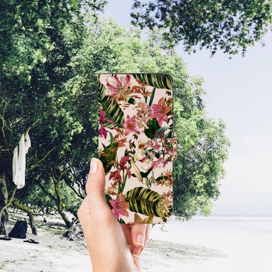 Coque Téléphone Motorola Moto G73 Protection Housse Fleurs