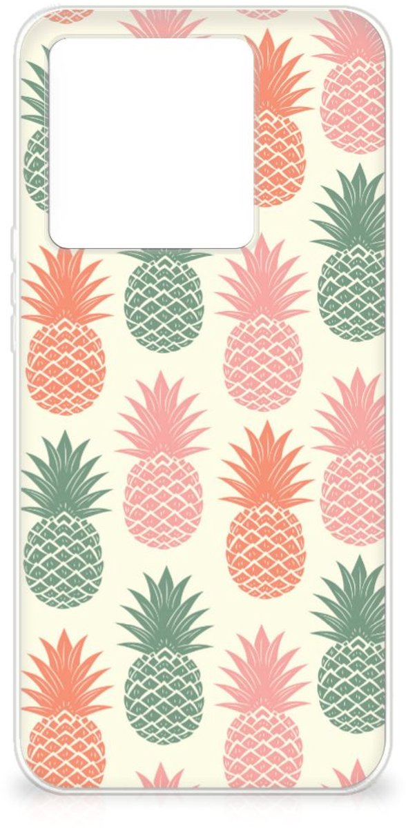 Xiaomi 13T Siliconen Case Ananas