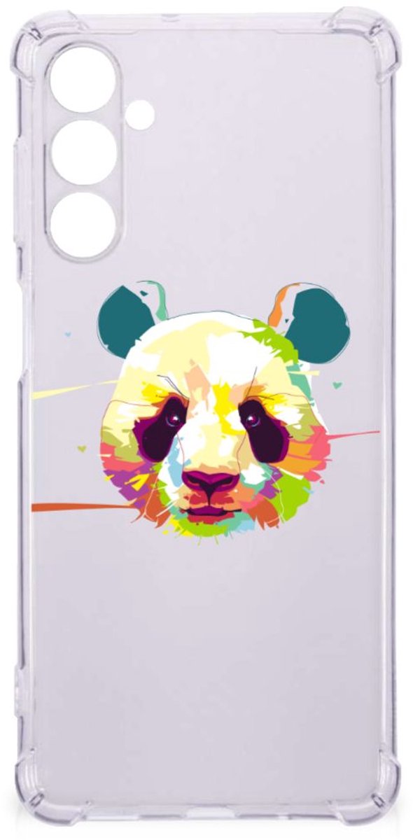 Samsung Galaxy M54 Stevig Bumper Hoesje Panda Color