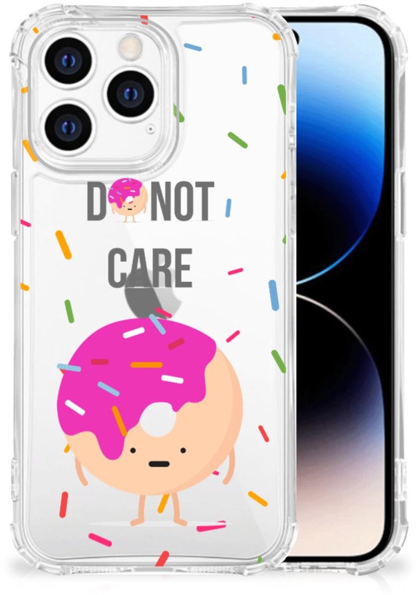 iPhone 14 Pro Beschermhoes Donut Roze